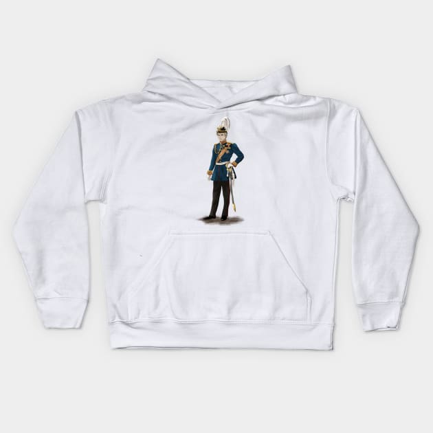 Hetalia Prussia 1888 Kids Hoodie by Silentrebel